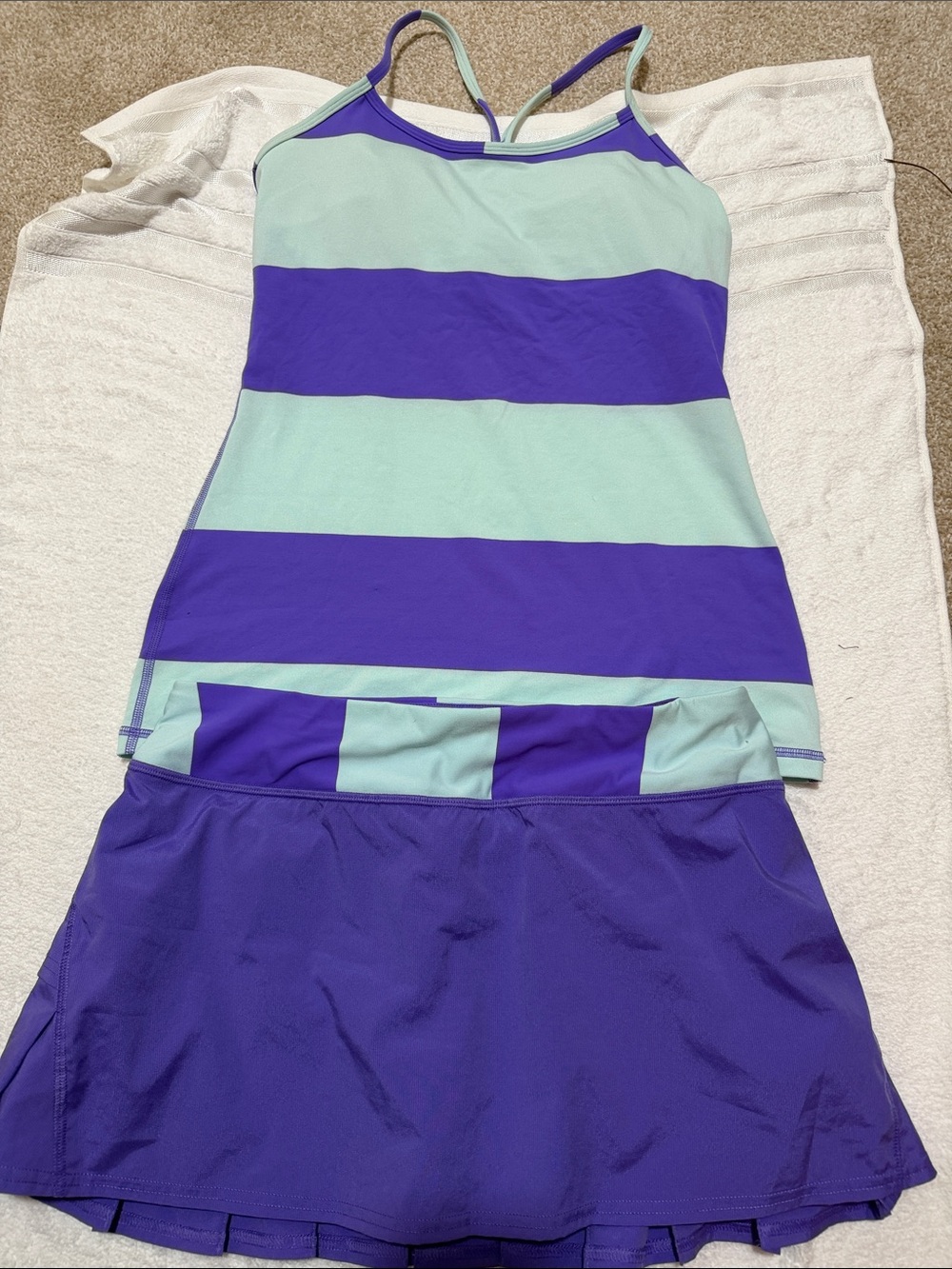 Lululemon Tank and Skort Set Size 8.